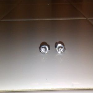 Sterling Diamond earrings